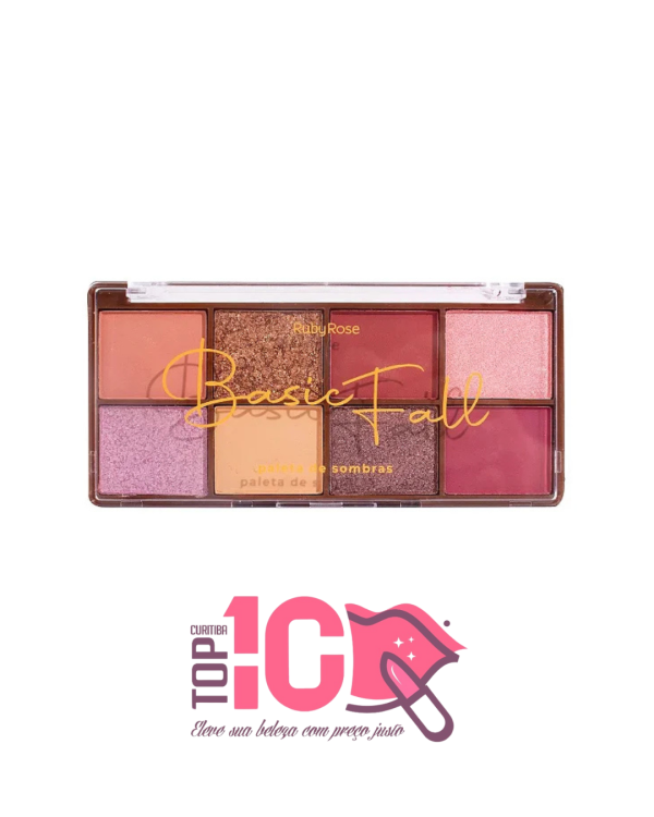 RUBY ROSE PALETA DE SOMBRAS BASIC FALL - Imagem 3