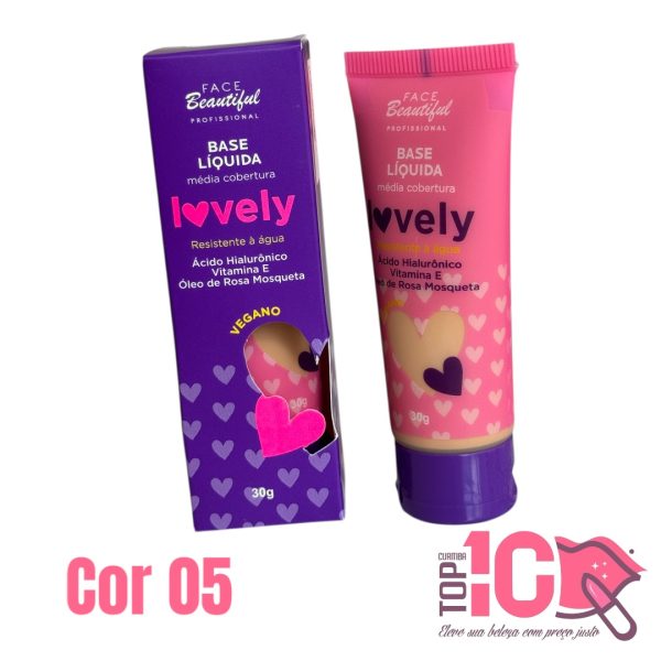 FACE BEAUTIFUL BASE LÍQUIDA LOVELY B - Imagem 3