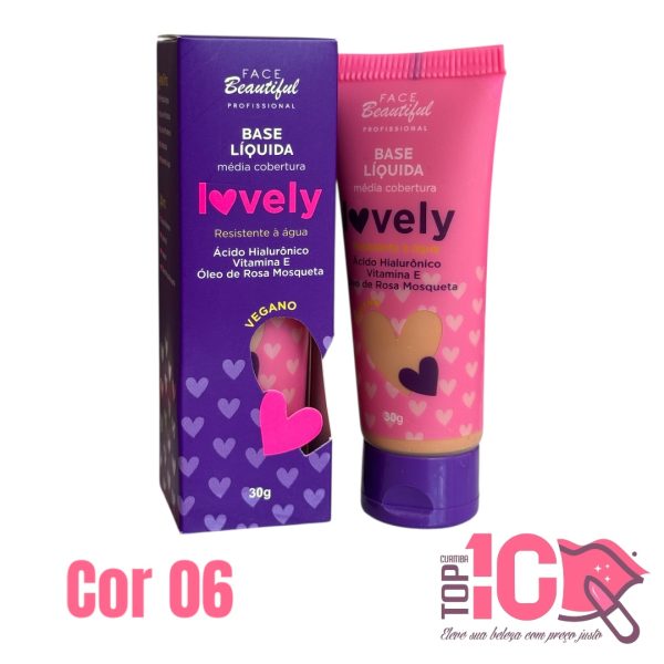 FACE BEAUTIFUL BASE LÍQUIDA LOVELY B - Imagem 4