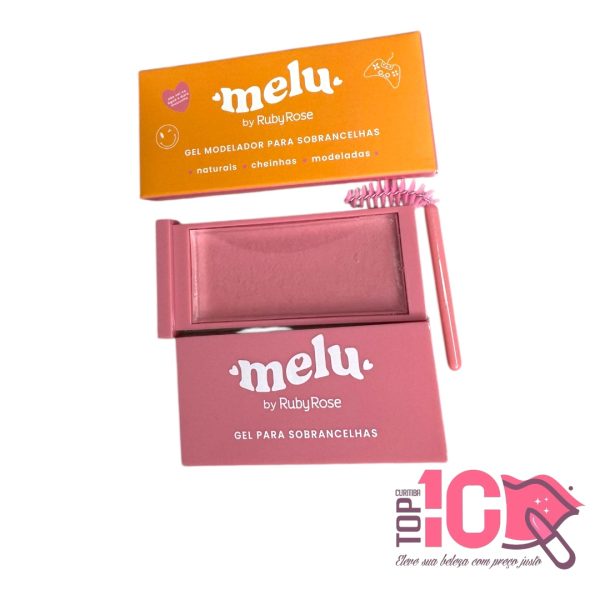 MELU GEL PARA SOBRANCELHA INCOLOR RUBY ROSE - Imagem 3