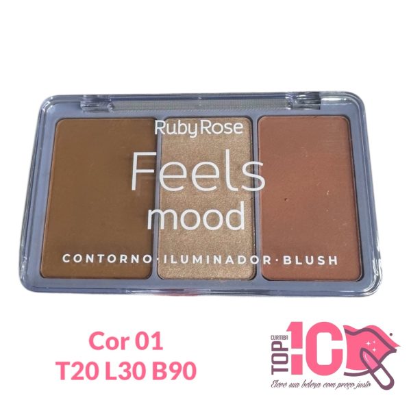 RUBY ROSE PALETA MISTA FEELS MOOD - Imagem 2