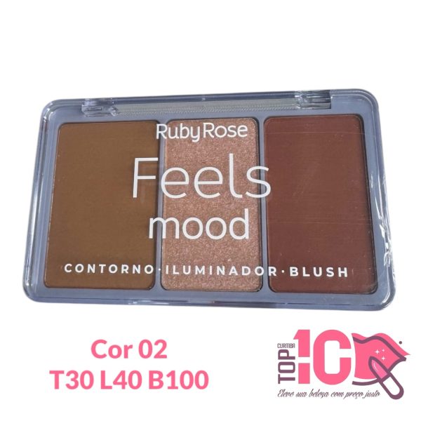 RUBY ROSE PALETA MISTA FEELS MOOD - Imagem 3