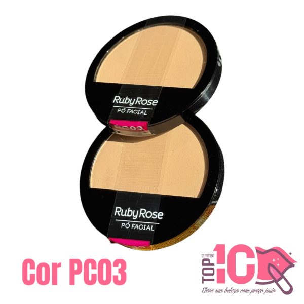 RUBY ROSE PÓ FACIAL COMPACTO MATTE - Imagem 3