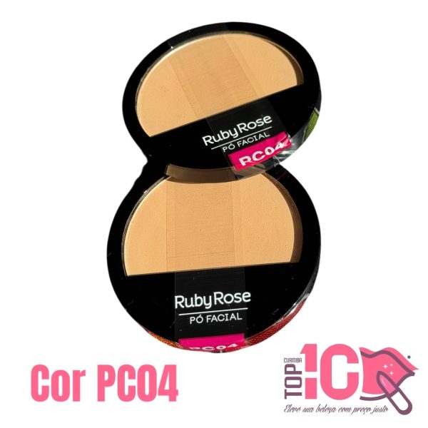 RUBY ROSE PÓ FACIAL COMPACTO MATTE - Imagem 5