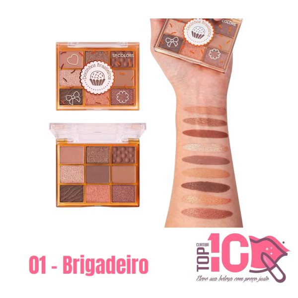 SP COLORS PALETA DE SOMBRAS DOCINHOS BRASILEIROS - Imagem 3