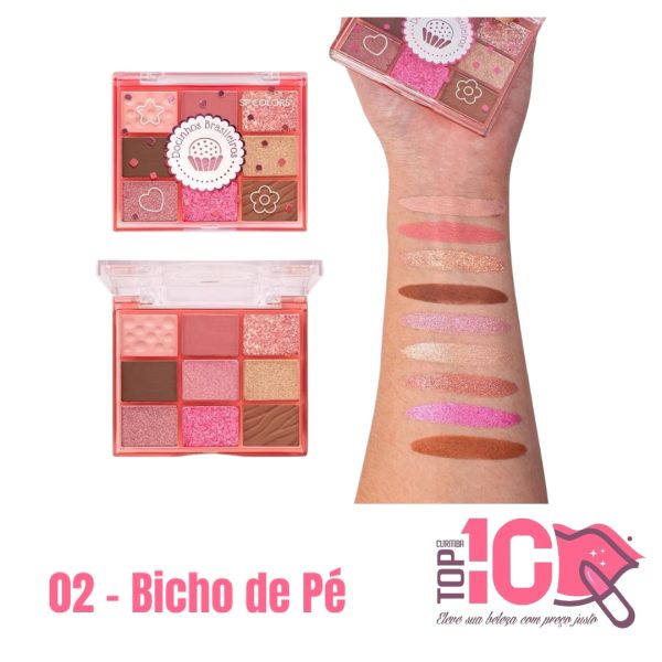 SP COLORS PALETA DE SOMBRAS DOCINHOS BRASILEIROS - Imagem 5