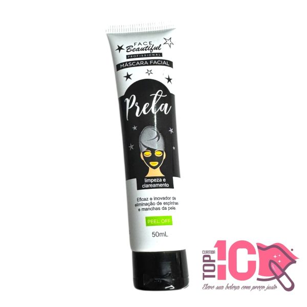 FACE BEAUTIFUL MÁSCARA FACIAL PRETA