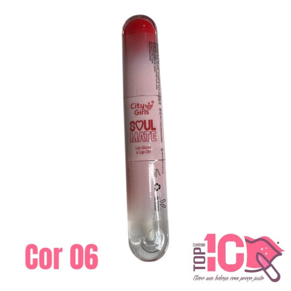 CITY GIRLS LIP OIL E LIP GLOSS SOUL MATE - Imagem 7