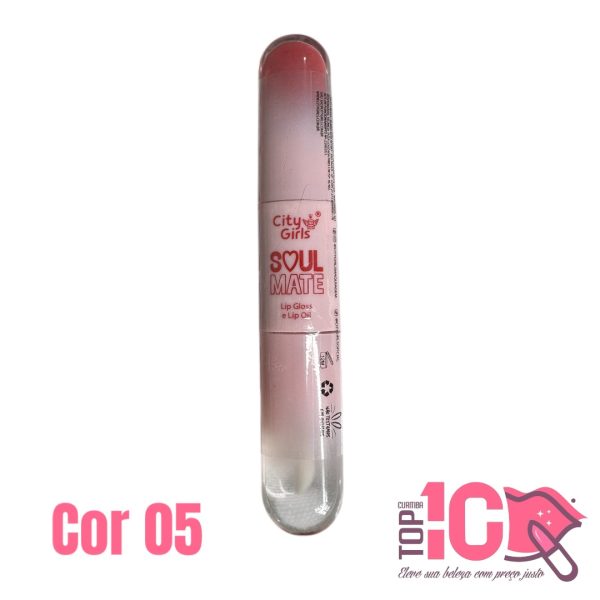 CITY GIRLS LIP OIL E LIP GLOSS SOUL MATE - Imagem 6