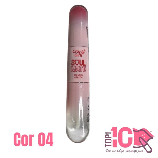 CITY GIRLS LIP OIL E LIP GLOSS SOUL MATE - Imagem 5