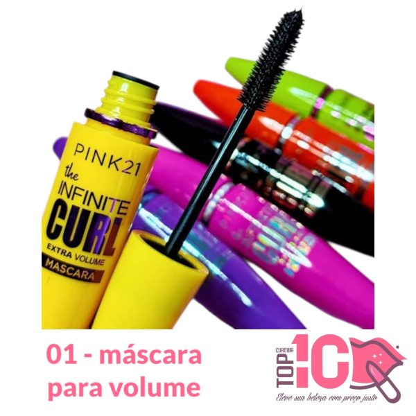 PINK 21 MÁSCARA PARA CÍLIOS INFINITE CURL - Imagem 2