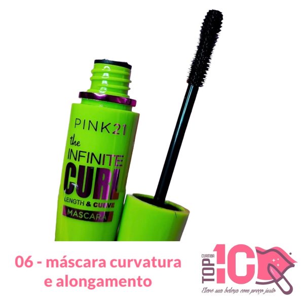 PINK 21 MÁSCARA PARA CÍLIOS INFINITE CURL - Imagem 7
