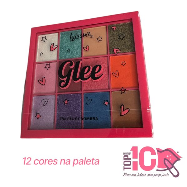 LUISANCE PALETA DE SOMBRAS GLEE 12 CORES - Imagem 2