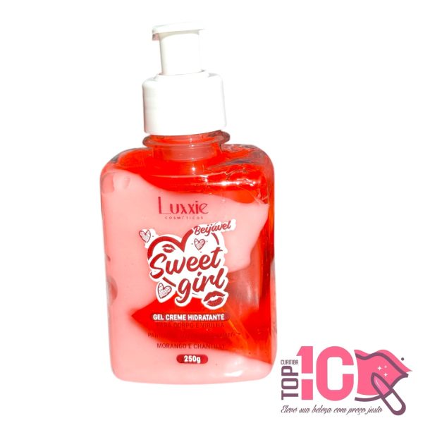 LUXXIE GEL P/CORPO E VIRI MORANGO E CHANTILLY 250G