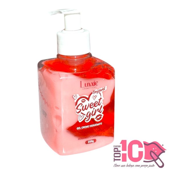 LUXXIE GEL P/CORPO E VIRI MORANGO E CHANTILLY 250G - Imagem 2