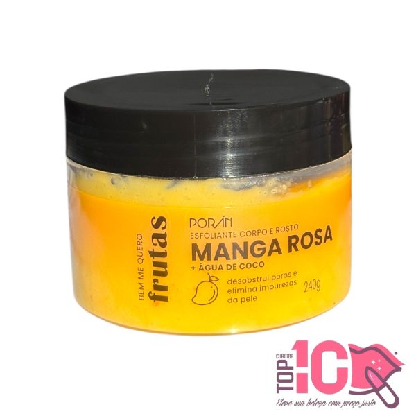 PORAN ESFOLIANTE CORPORAL MANGA ROSA +AGUA COCO 240G