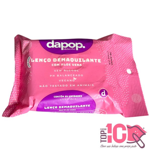 DAPOP LENÇO DEMAQUILANTE ALOE VERA