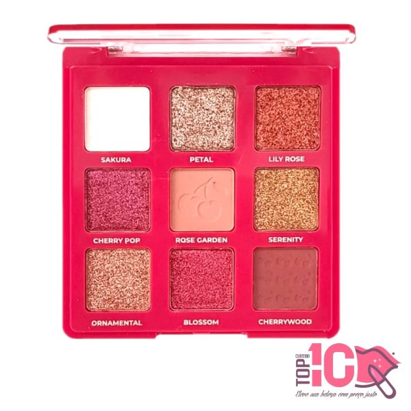 RUBY ROSE PALETA DE SOMBRAS PINK CHERRY - Imagem 2