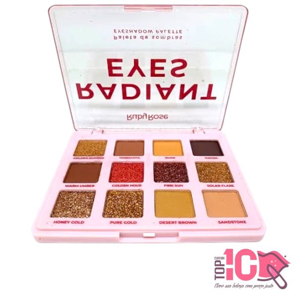 RUBY ROSE PALETA DE SOMBRAS RADIANT EYES - Imagem 4