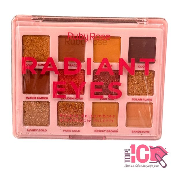 RUBY ROSE PALETA DE SOMBRAS RADIANT EYES