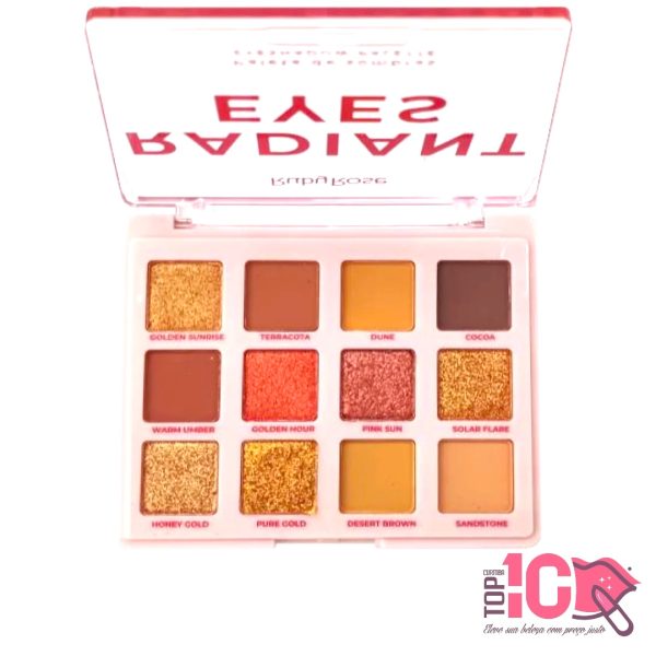 RUBY ROSE PALETA DE SOMBRAS RADIANT EYES - Imagem 3
