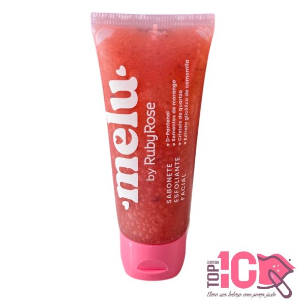 MELU SABONETE ESFOLIANTE FACIAL MORANGO