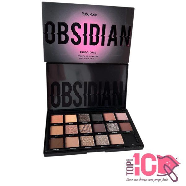 RUBY ROSE PALETA DE SOMBRAS OBSIDIAN PRECIOUS