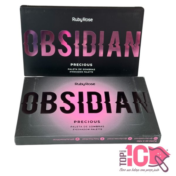 RUBY ROSE PALETA DE SOMBRAS OBSIDIAN PRECIOUS - Imagem 2