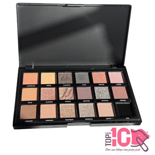 RUBY ROSE PALETA DE SOMBRAS OBSIDIAN PRECIOUS - Imagem 3