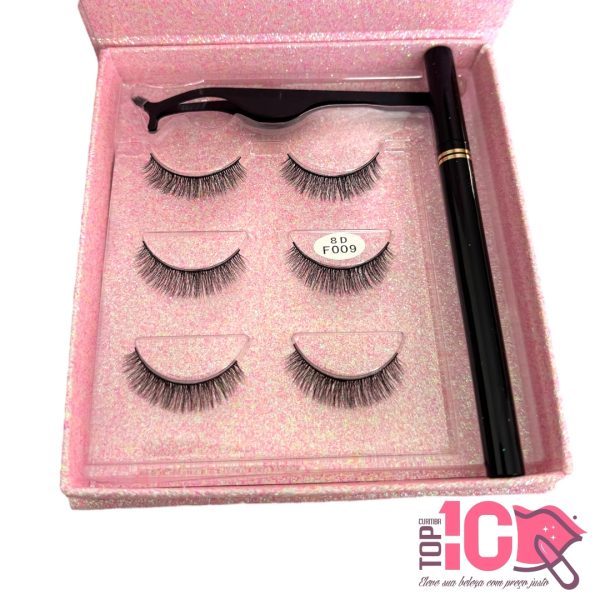 SABRINA SATO KIT DE CÍLIOS COM COLA MAGNÉTICA - Imagem 3