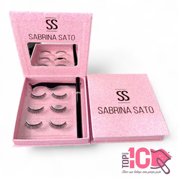 SABRINA SATO KIT DE CÍLIOS COM COLA MAGNÉTICA - Imagem 4