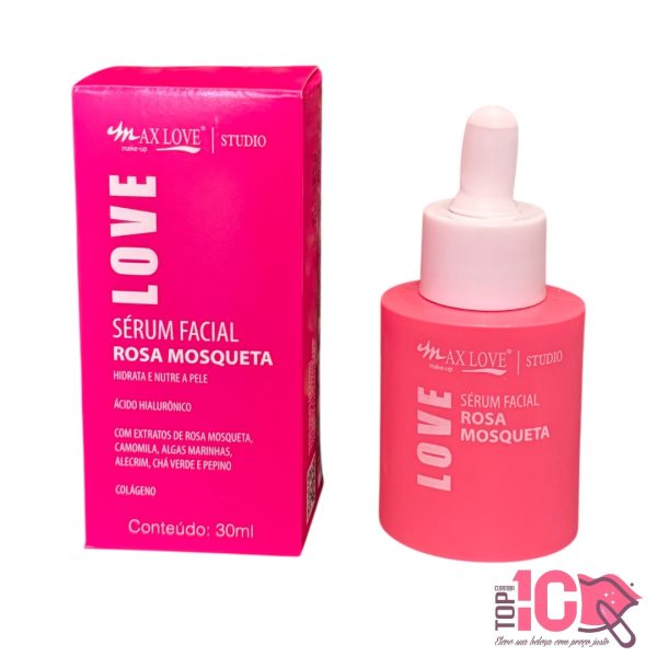MAX LOVE SÉRUM FACIAL ROSA MOSQUETA