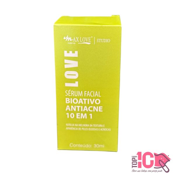 MAX LOVE SÉRUM FACIAL BIOATIVO ANTIACNE 10 EM 1 - Imagem 2