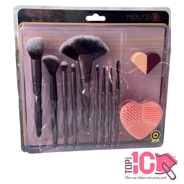 KIT DE PINCÉIS E ESPONJAS MEILY'S - Imagem 3