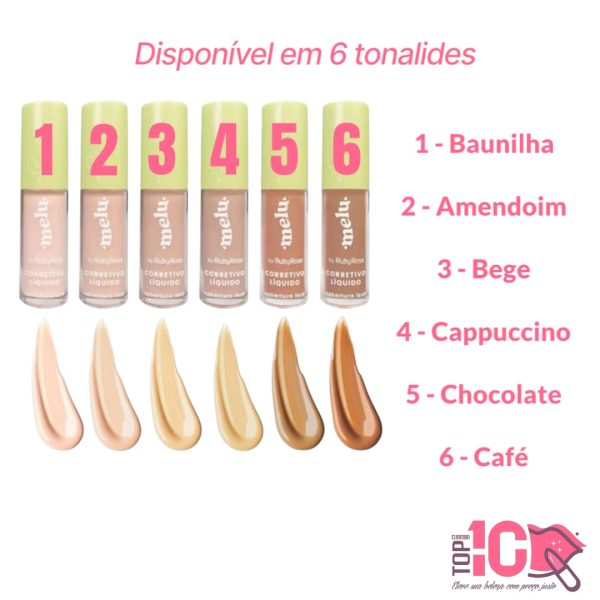 MELU CORRETIVO LÍQUIDO - Imagem 5