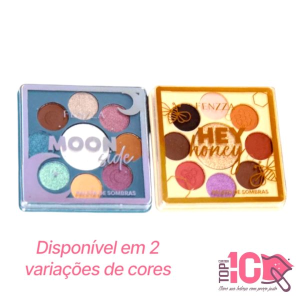 FENZZA PALETA DE SOMBRAS MOON SIDE E HEY HONEY