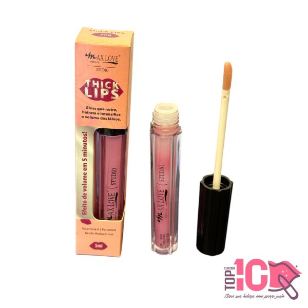 MAX LOVE GLOSS LABIAL THICK LIPS - Imagem 3