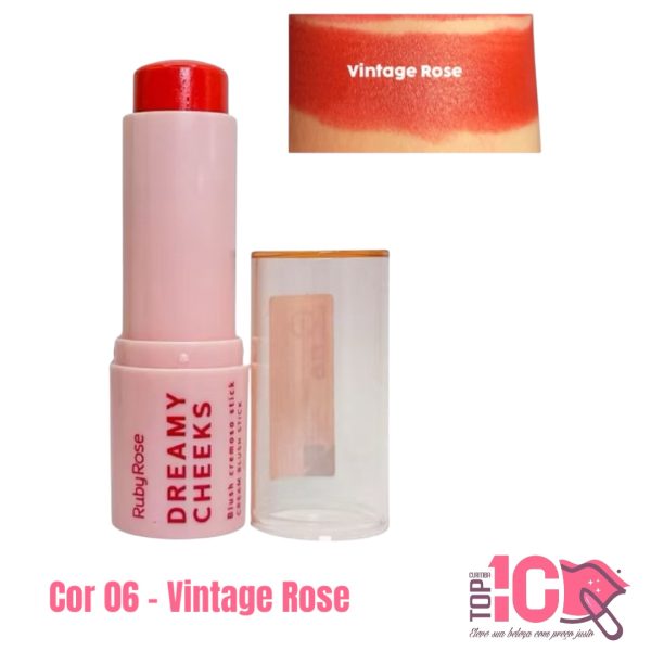 RUBY ROSE BLUSH CREMOSO STICK DREAMY CHEEKS - Imagem 8