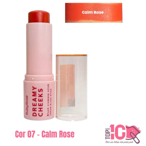 RUBY ROSE BLUSH CREMOSO STICK DREAMY CHEEKS - Imagem 10