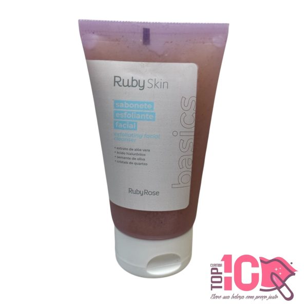 RUBY ROSE SABONETE ESFOLIANTE FACIAL RUBY SKIN - Imagem 2