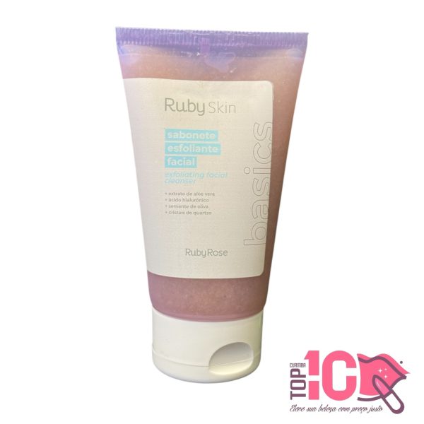 RUBY ROSE SABONETE ESFOLIANTE FACIAL RUBY SKIN