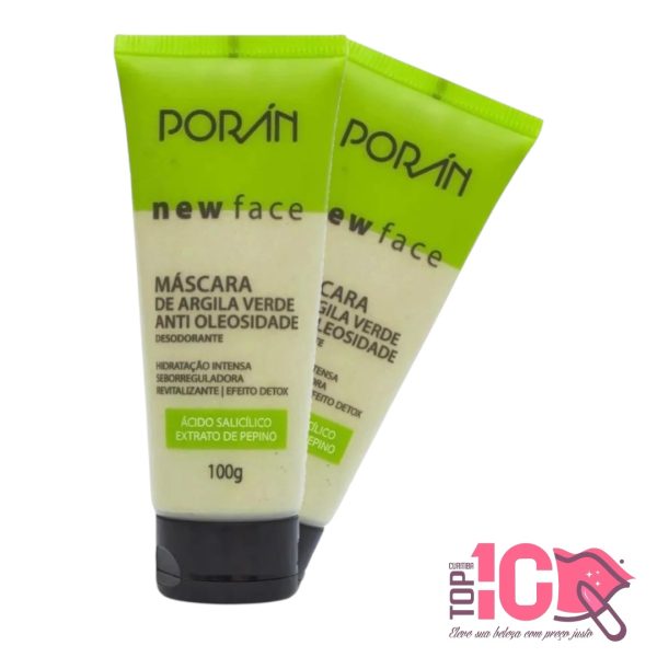 PORAN MASCARA DE ARGILA VERDE - Imagem 3