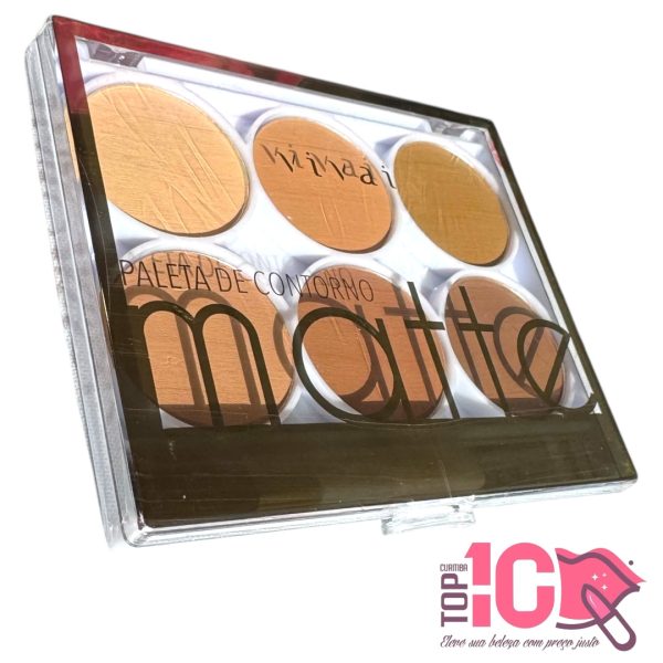 VIVAI PALETA DE CONTORNO MATTE 6 CORES