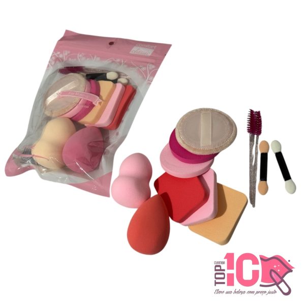 KIT DE ESPONJAS PARA MAQUIAGEM - Imagem 2