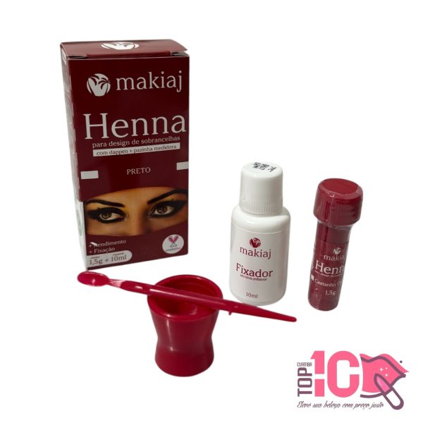 HENNA PARA SOBRANCELHAS MAKIAJ