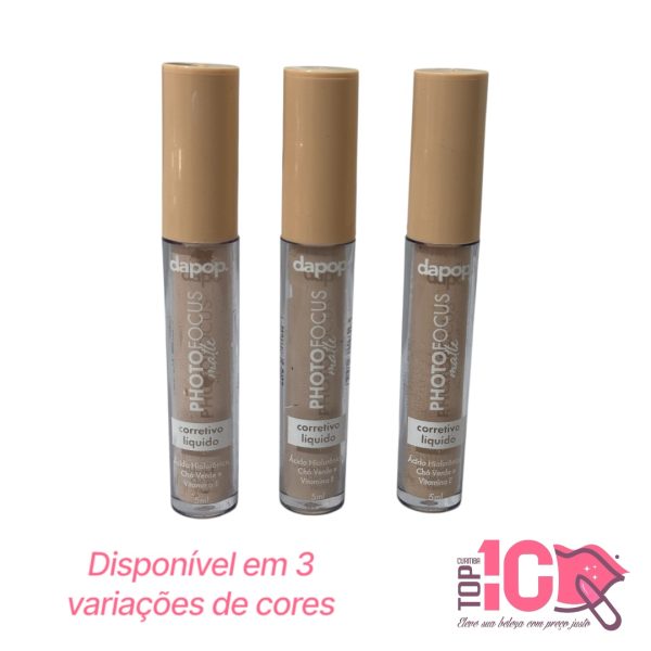 DAPOP CORRETIVO LÍQUIDO PHOTOFOCUS MATTE