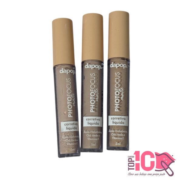 DAPOP CORRETIVO LÍQUIDO PHOTOFOCUS MATTE - Imagem 2